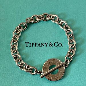 1スタ Tiffany ティファニー トグル ブレスレット サークル ドーナツ シルバー 925 リターントゥ ヴィンテージ 希少 美品 1円スタート