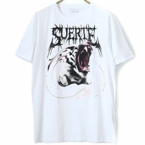 MARCELO BURLON (マルセロバーロン) LORENZO T-SHIRT マルセロブロン トラ 虎 Tシャツ CMAA018S17001058 TEE