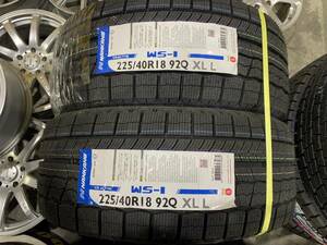 【新品】【未使用】ナンカン WS-1 225/40R18 2本セット スタッドレスタイヤ 2022年製！ 冬タイヤ