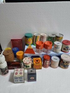 1970年代当時物 非売品 銀行貯金箱 銀行ノベルティ 昭和貯金箱 まとめて 福徳相互銀行 大阪市信用金庫 大阪銀行 住友銀行 埼玉銀行