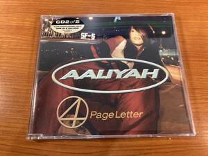 【1】1475◆Aaliyah／4 Page Letter◆アリーヤ◆輸入盤◆075679558220◆何枚でも同梱可能!