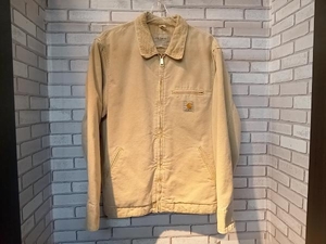 Carhartt カーハート デトロイトジャケット チュニジア製 ベージュ系 Lサイズ アメカジ