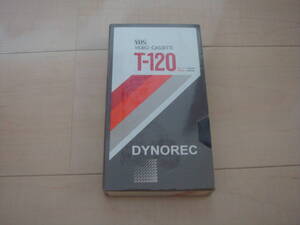 新品！　ＶＨＳ　ビデオテープ　VIDEO CASSETTE T-120　DYNOREC　ONGAKUKAN