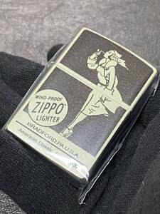 zippo ウィンディ 前面加工 ビックシルエット 希少モデル 2023年製 WINDY 