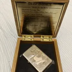 伝説の名馬ディープインパクト号‼️三冠記念zippo‼️堂々の登場‼️世界的名馬‼️