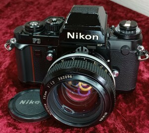 【委託品】 Nikon F3HP＋Ai NIKKOR 55mm f1.2 レンズ付き シャッターOK 速度変化有り ニコン フィルムカメラ 一眼レフ 1円スタート売り切り