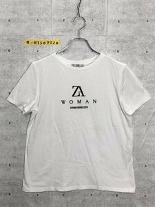 おしゃれ！ZARA WOMAN ザラ SS2018 ロゴ刺繍入り Tシャツ