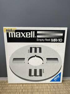 マクセル maxell オープンリールテープ メタルリール MR-10 サウンドレコーディング 10号 (0518 )