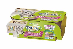 ユニ・チャーム デオトイレ 子猫～5kgの成猫用本体セット ツートンブラウン ペット用品