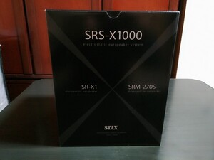 新品同様品 Stax SRS X1000 12月購入品 スタックス ヘッドホン