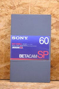 ◎ソニー SONY BCT-60MLA BETACAM SPテープ 標準カセット 60分◎B9