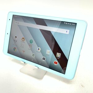 【動作品】京セラ Qua tab QZ8 au KYT32/チョコミント/32GB/37858