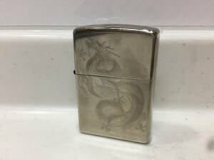 Zippo　ジッポー　龍　透かし　10年製　　　T67　　　　KJ1