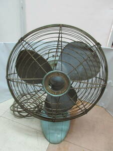 T10-73 FUJI DENKI(富士電機) アンティーク 扇風機 【FTS 3054】羽根幅 30㎝ SILENT FAN 昭和レトロ コレクション ヴィンテージ