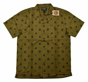 送料無料4★Filson★フィルソン Smokey Bear Camp シャツ size:S マーシュオリーブ