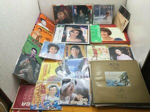 LP、EPレコード　演歌、民謡他　まとめて　38枚　八代亜紀　美空ひばり　瀬川瑛子　森進一　細川たかし　坂本冬美　五木ひろし　渥美二郎他