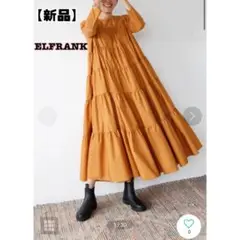 値下げ‼【新品】ELFRANK♡ティアードワンピースF