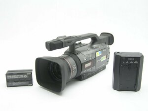 ★ハローカメラ★2729 Canon 3CCD DIGITAL VIDEO CAMERA XV2 NTSC バッテリー.チャージャー付 カセットテープエラー表示作動不良