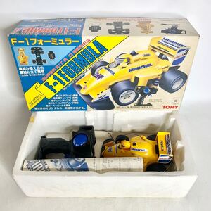 トミー F-1 フォーミュラー RC ラジコンカー 1/20 レーシングカー TOMY FORMULA SUPER KIT ジャンク