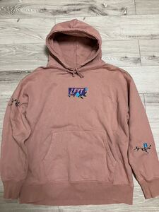 LFYT Lafayette ラファイエット　ボックスロゴ ローズ フーディー　パーカー スウェット 裏起毛 中古美品　シュプリーム supreme