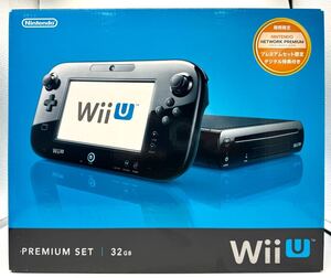 【新品未開封】任天堂 WiiU 本体 プレミアムセット 32GB ブラック ニンテンドー