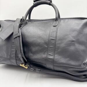 コーチ COACH ボストンバッグ 旅行カバン レザー 2way ブラック 黒