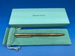 【保管品 ケースあり】TIFFANY ティファニー　★Silverボールペン　★SV925