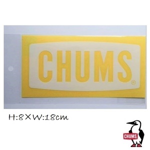 チャムス ステッカー CHUMS Logo M Cutting Sheet CH62-1483 新品 防水素材