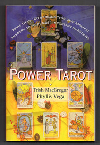 【洋書】中古：タロットカード解説本『Power Tarot』 / カードの並べ方（スプレッド）タロットデッキの意味 占い 送料無料 即決