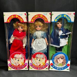 BHK886T 未使用 キャンディキャンディ バラのかおりのスイートキャンディ/DEAR MY TERRY すてきなテリー ファッションドール 3体 まとめ