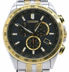 ★良品！CITIZEN シチズン ラジオコントロール CB5875-97E E660-S122244 エコ・ドライブ電波時計 メンズ★