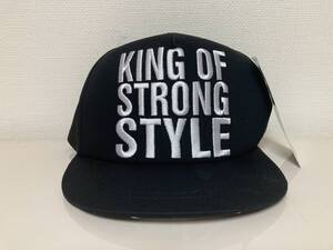 超レアです！【新日本プロレス】中邑真輔選手　キャップ　帽子　KING OF STRONG STYLE