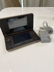 Nintendo 任天堂 DSiLL 本体 UTL-001 ダークブラウン ACアダプター付き 動作確認済み 初期化済み ニンテンドー WAP-002