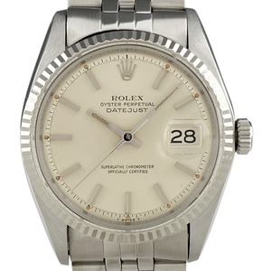 ロレックス ROLEX デイトジャスト 1601 腕時計 SS WG 自動巻き シルバー メンズ 【中古】