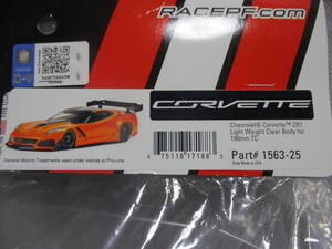 未使用未開封品品 プロトフォーム 1563-25 Chevrolet Corvetta ZR1 1/10RC ボディ(190mm)