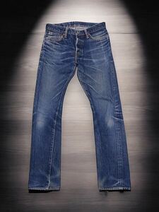 DENIME ドュニーム　D021D-1501-002 SLIM STR XX TYPE2 セルビッチデニムパンツ★32サイズ　日本製★