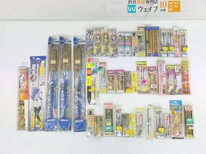 がまかつ 景丸Jr.、ヤマシタ イカ泳がせ仕掛 BR、ヨーヅリ アオリイカ針、カツイチ オカサンヤエン 他 計41点セット