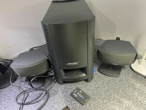 オーディオ機器 BOSE ボーズ FreeStyle Speaker System 通電動作未確認 ペアスピーカーリモコン付き