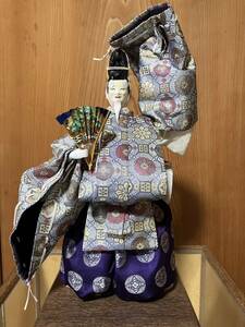 極美品 京都 丸平 日本人形 大木平蔵作 翁　人形サイズ 高さ40cm脚元幅25cm