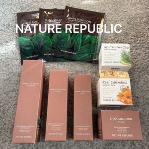 NATURE REPUBLIC SNAIL SOLUTION 9点セット