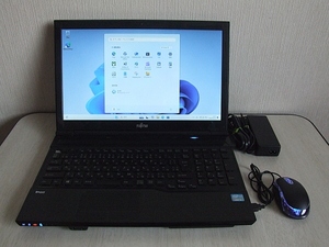 ☆富士通 LIFEBOOK AH45/K 第三世代 Core i3-3120M 2.50GHz/4GB/500GB/Windows11（難あり）☆4149