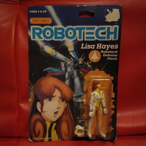 ヴィンテージ MATCHBOX ROBOTECH Lisa Hayes 昭和 アクションフィギュア 30年以上前のモノ SFアニメ　マクロス関連