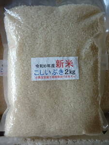 真空包装☆令和６年産・新米・新潟産こしいぶき２㎏☆複数対応できますA