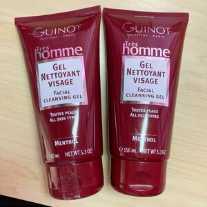 ギノーオム　クレンジングジェル　洗顔ジェル　150ml スキンケア　コスメ　GUINOT FACIAL CLEANSING GEL メンソール　MENTHOL レディース