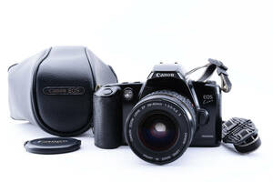 Canon キャノン フィルムカメラ EOS Kiss 一眼レフカメラ レトロ ケース付 Canon Zoom LENS EF 28-80mm 3.5-5.6 II付属 2124725
