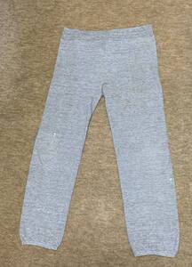 70s〜80s USA製 Sweat Pants スウェットパンツ 股V字 グレー ACTIVE WEAR サイズ：L MADE IN USA 70年代 80年代 Vintage 