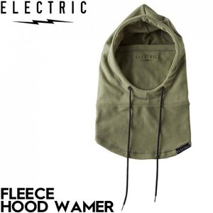 【送料無料】ネックフード ネックウォーマー ELECTRIC エレクトリック FLEECE HOOD WARMER EA43 OLV 日本代理店正規品