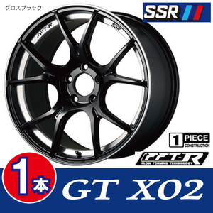 4本で条件付送料無料 1本価格 SSR GTX02 GB 18inch 5H100 8.5J+45 86 BRZ ブレンボ インプレッサ STI GDB キャリパー対応