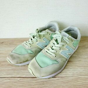 New Balance ニューバランス MRL996LH 996 レディース US6 24㎝ ミントグリーン◇スエード スニーカー ウォーキング シューズ/M3 710-2