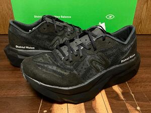 24年製 District Vision x New Balance Fuel Cell Super Comp Elite v4 DV4 ニューバランス ディストリクト ビジョン ブラック 黒 23.5cm